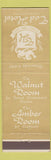 Matchbook Cover - Tod Hotel Youngstown OH