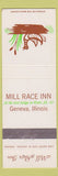 Matchbook Cover - Mill Race Inn Geneva IL