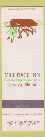 Matchbook Cover - Mill Race Inn Geneva IL