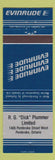 Matchbook Cover - Evinrude Boat Motors RG Dick Plummer Pembroke ON