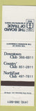 Matchbook Cover - Board of Trade Toronto ON
