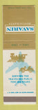 Matchbook Cover - Savarin Restaurants Airports 1966