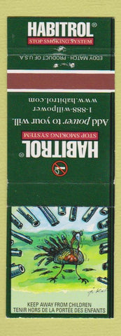 Matchbook Cover - Habitrol Stop Smoking Canada