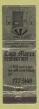 Matchbook Cover - Casa Marra Restaurant New Haven CT WEAR
