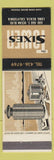 Matchbook Cover - Sixes Tower Long Beach CA