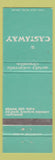 Matchbook Cover - The Castaway Oakland CA