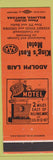 Matchbook Cover - King's Rest Motel Billings MT orange