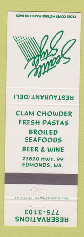 Matchbook Cover - Seattle Style Restaurant Edmonds WA