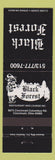 Matchbook Cover - Black Forest Cincinnati OH