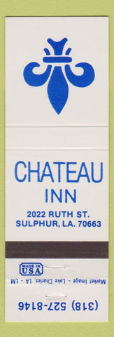 Matchbook Cover - Chateau Inn Sulphur LA