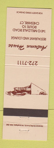 Matchbook Cover - Autumn House Cheshire CT