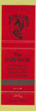 Matchbook Cover - The Guv'nor Toronto ON
