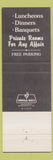 Matchbook Cover - Chip Off the Old Block Flourtown PA