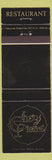 Matchbook Cover - Chez Pierre Restaurant Victoria BC