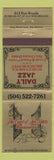 Matchbook Cover - Court of Two Sisters New Orleans LA