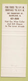Matchbook Cover - Pewter Mug Cleveland OH
