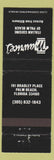 Matchbook Cover - Maurice's Italian Food Palm Beach FL