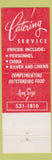 Matchbook Cover - Pickwick House Detroit MI
