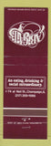 Matchbook Cover - Abigail's Champaign IL