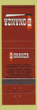 Matchbook Cover - Bonanza Sirloin Pit Muscle Shoals Florence AL