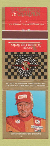 Matchbook Cover - Winston Cigarettes Cale Yarborough NASCAR