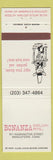 Matchbook Cover - Bonanza Sirloin Pit Middletown CT