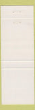 Matchbook Cover - Mike and Patti's Cafe Nicoma Park OK green
