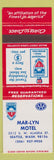 Matchbook Cover - Mary Lyn Motel Seattle WA