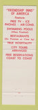 Matchbook Cover - Sands Motel Blytheville AR