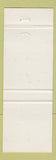 Matchbook Cover - Cafe Du Sportif La Sarre QC red