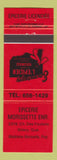 Matchbook Cover - Epicerie Morissette Sillery QC red