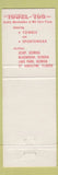Matchbook Cover Red Carpet Inn Candy Land McDonough GA St Augustine FL