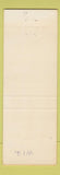 Matchbook Cover - Union Grove's 125th Anniversary WI Yellow