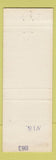 Matchbook Cover - Union Grove's 125th Anniversary WI Blue