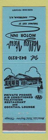 Matchbook Cover - Valley View Motor Inn Amsterdam NY