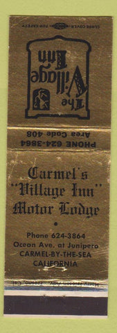 Matchbook Cover - Village Inn Carmel by the Sea CA