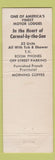 Matchbook Cover - Village Inn Carmel by the Sea CA