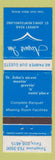 Matchbook Cover - Airport Inn St John's NF WEAR