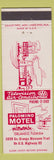 Matchbook Cover - Palomino Motel Orlando FL