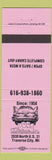 Matchbook Cover - Don's Drive In Traverse City MI