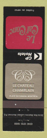 Matchbook Cover - Le Caf Conc Montreal QC