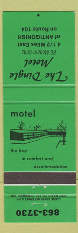 Matchbook Cover - Dingle Motel Antigonish NS green