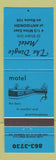 Matchbook Cover - Dingle Motel Antigonish NS blue