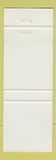 Matchbook Cover - Boutique Brigitte Fleuriste Grande Riviere QC blue