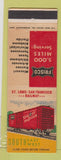 Matchbook Cover - Frisco Railroad