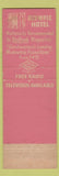 Matchbook Cover - Olympic Hotel San Francisco CA