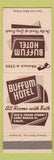 Matchbook Cover - Buffum Hotel Long Beach CA