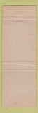 Matchbook Cover - Big Top Restaurant Hamilton ON elephant