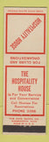 Matchbook Cover - Hospitality House Cheyenne Light Fuel Power