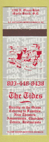 Matchbook Cover - The Tides Myrtle Beach SC girlie
